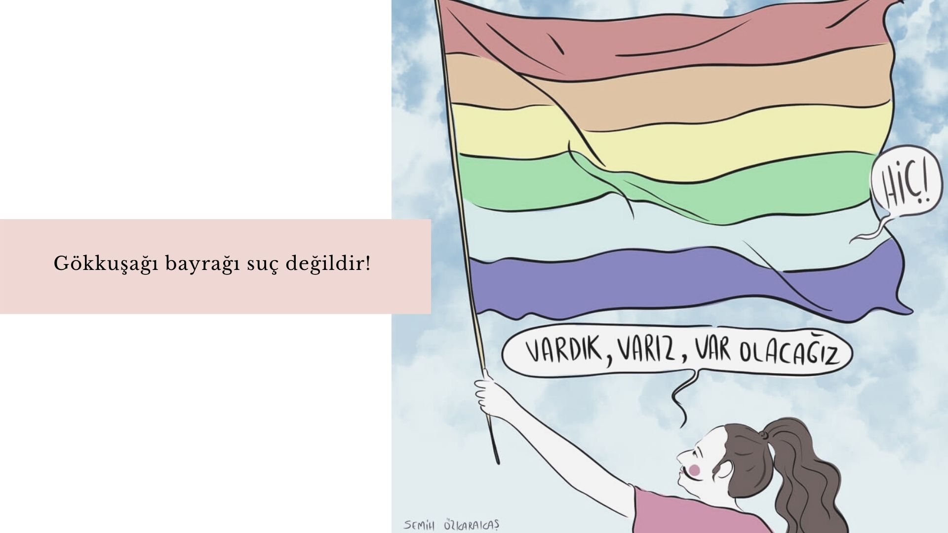 Gökkuşağı bayrağı suç değildir! | Kaos GL - LGBTİ+ Haber Portalı Gökkuşağı Forumu Köşe Yazısı