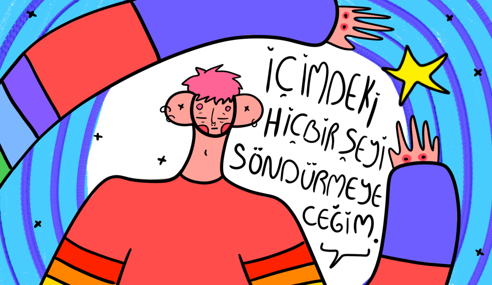 İçimdeki hiçbir şeyi söndürmeyeceğim | Kaos GL - LGBTİ+ Haber Portalı Gökkuşağı Forumu Köşe Yazısı