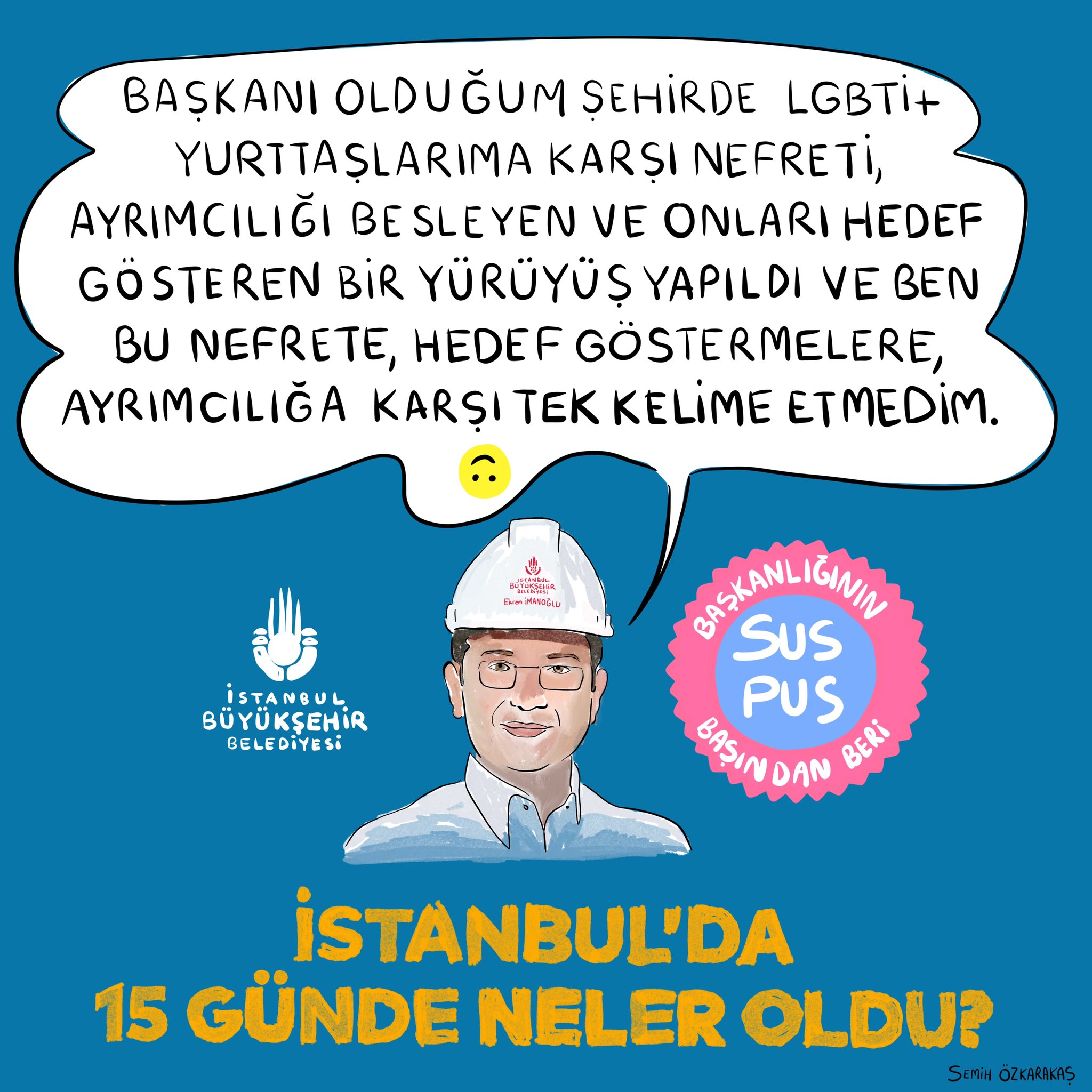 İstanbul’da 15 günde neler oldu? | Kaos GL - LGBTİ+ Haber Portalı Gökkuşağı Forumu Köşe Yazısı