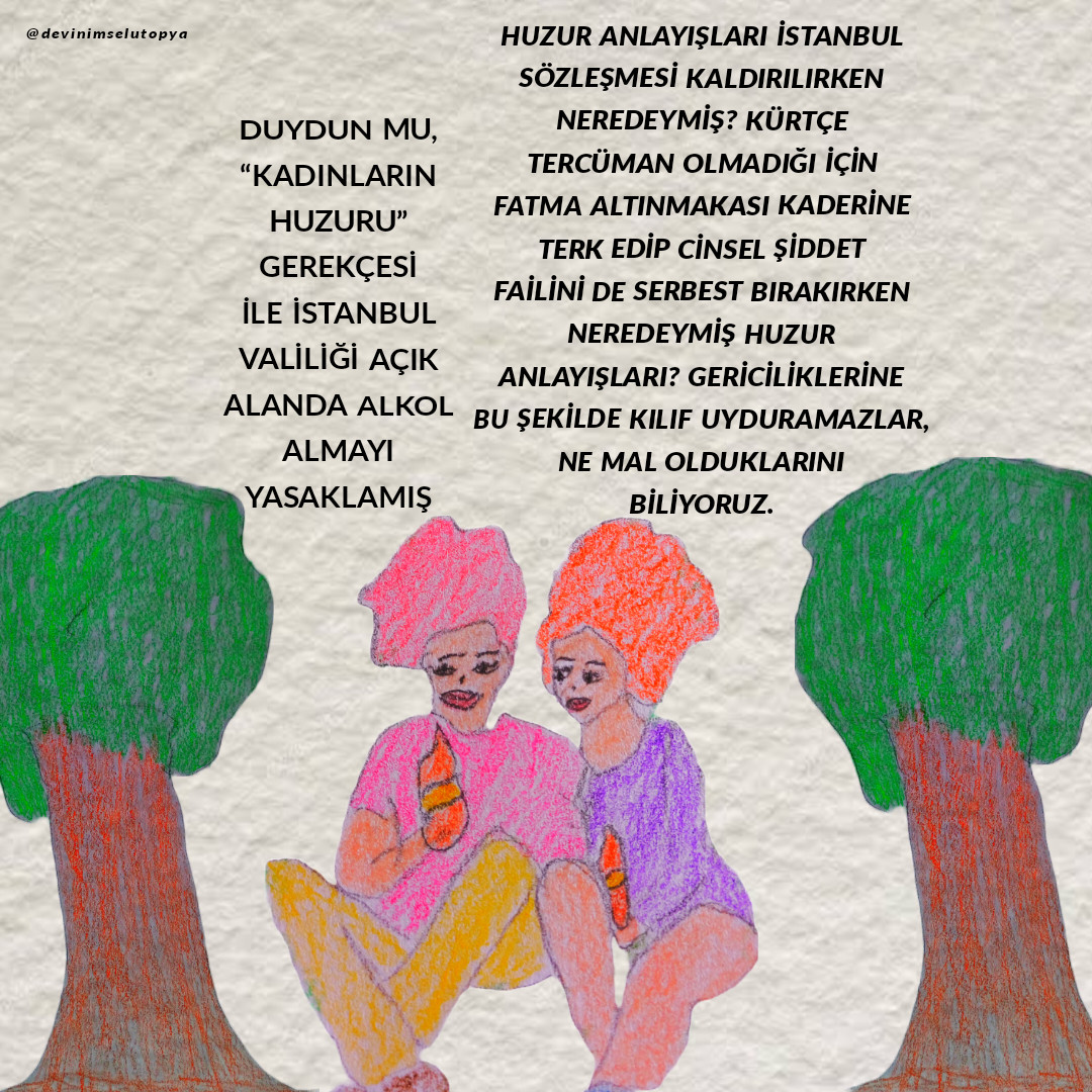 “Kadınların huzuru” | Kaos GL - LGBTİ+ Haber Portalı Gökkuşağı Forumu Köşe Yazısı