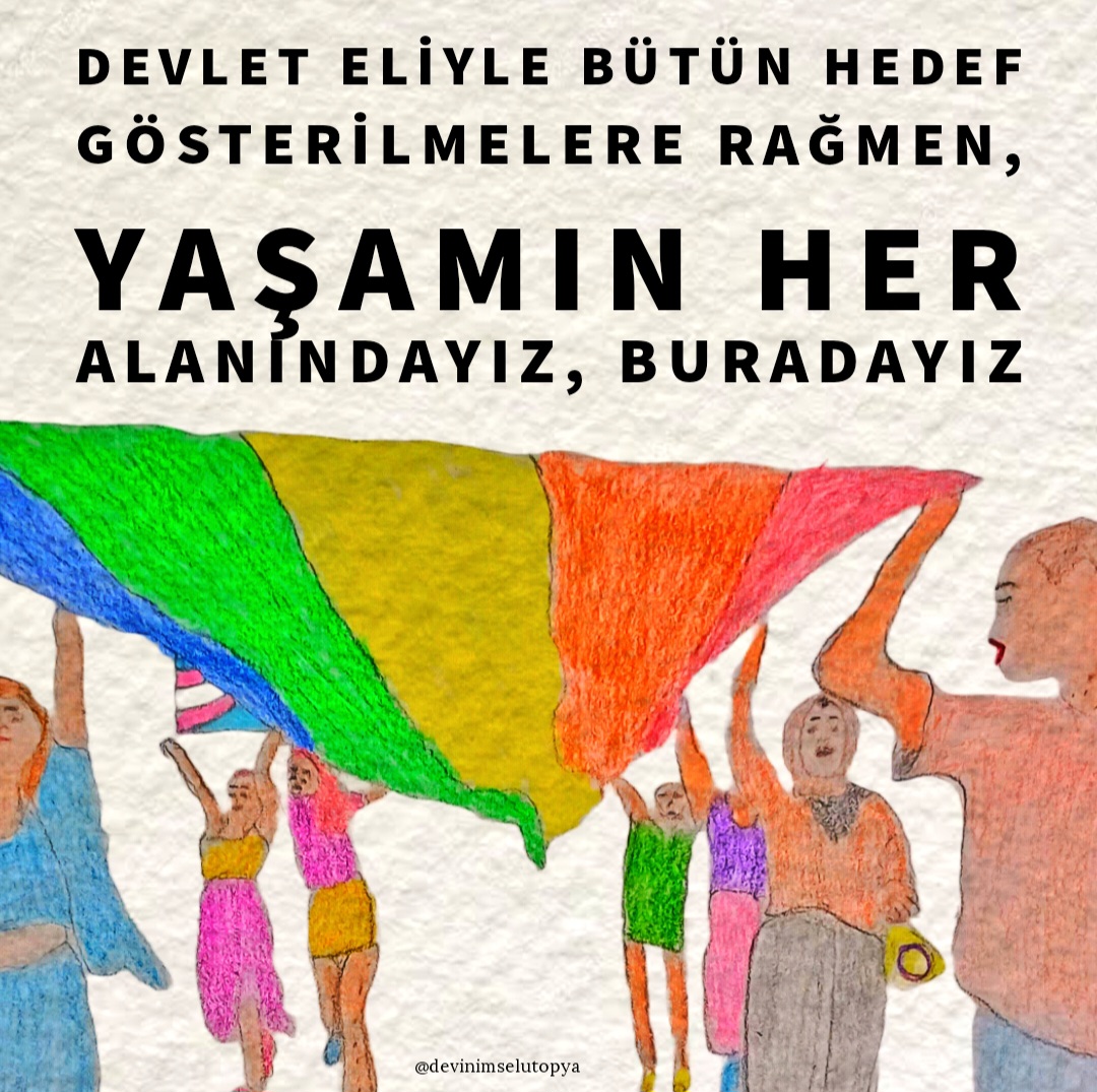 Yaşamın her alanındayız, buradayız | Kaos GL - LGBTİ+ Haber Portalı Gökkuşağı Forumu Köşe Yazısı